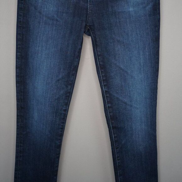 New AG Mari High Rise Stretch Slim Straight Leg Jeans in 8 Years Brooklyn sz 23 - Picture 5 of 16